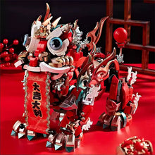 Load image into Gallery viewer, Colorful Plastic 3D Puzzle Lion Dance Stock Toys Games
