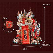 Load image into Gallery viewer, Colorful Plastic 3D Puzzle Lion Dance Stock Toys Games
