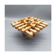 Load image into Gallery viewer, Wooden Stacking Blocks Wood Holder Block Assemble Toy
